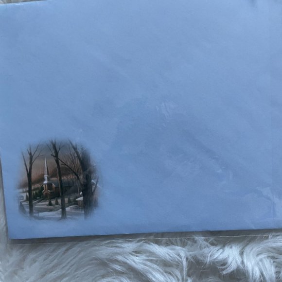 8 Holiday cards set individually sealed in plastic with matching print envelope - Picture 4 of 12